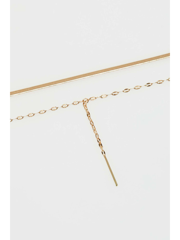 Moodo NÁHRDELNÍK L-NA-4005 ZLATÝ Moodo