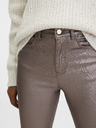 Orsay Béžové dámske skinny fit džínsy ORSAY