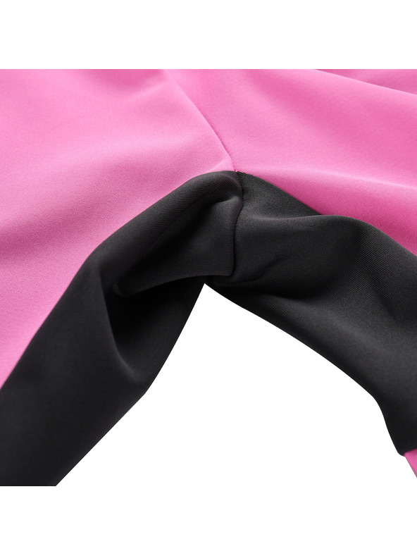 ALPINE PRO Dámska softshellová bunda s úpravou dwr ALPINE PRO KERAKA neónovo ružová