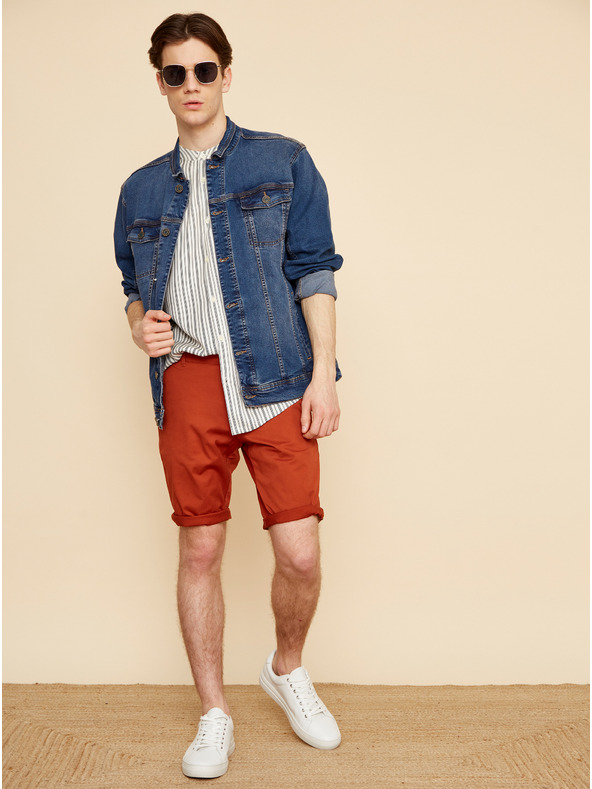 ZOOT.lab Tehlové pánske šortky ZOOT.lab Raymond