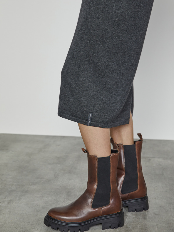 ZOOT.lab Šedá dámska pletená midi sukňa METROOPOLIS by ZOOT.lab Barny