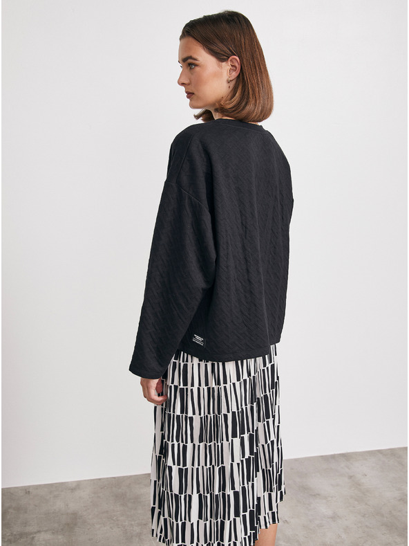 ZOOT.lab Čierna dámska mikina METROOPOLIS by ZOOT.lab Melissa