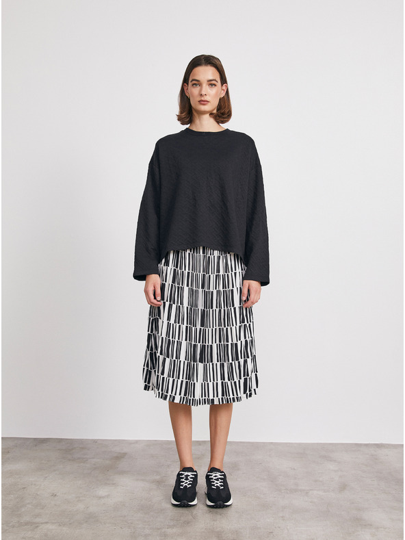 ZOOT.lab Čierna dámska mikina METROOPOLIS by ZOOT.lab Melissa