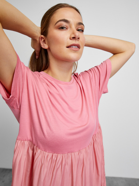ZOOT.lab Ružové základné šaty ZOOT.lab Vega