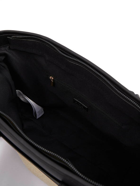 Orsay Béžová dámska kabelka s krokodílím vzorom ORSAY