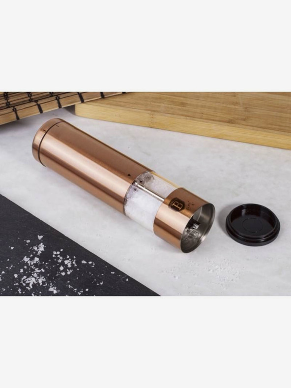 Berlingerhaus Elektrický mlynček na korenie a soľ BERLINGERHAUS Rosegold Metallic Line