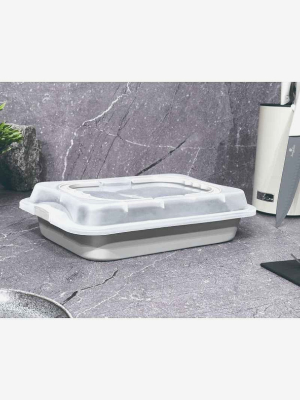 Berlingerhaus Plech na pečenie s vekom prenosný 36,5 x 24,5 cm Aspen Collection BERLINGERHAUS