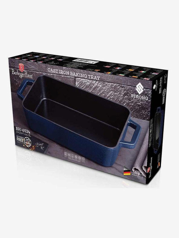 Berlingerhaus Liatinový pekáč BERLINGERHAUS Aquamarine Metallic Line