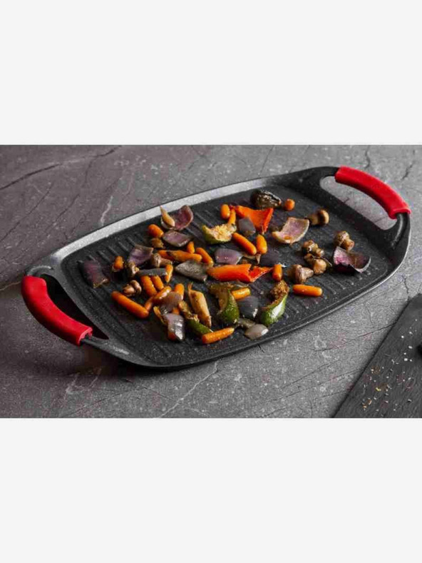 Berlingerhaus Grilovacia platňa s nepriľnavým povrchom 47 cm Burgundy Edition BERLINGERHAUS