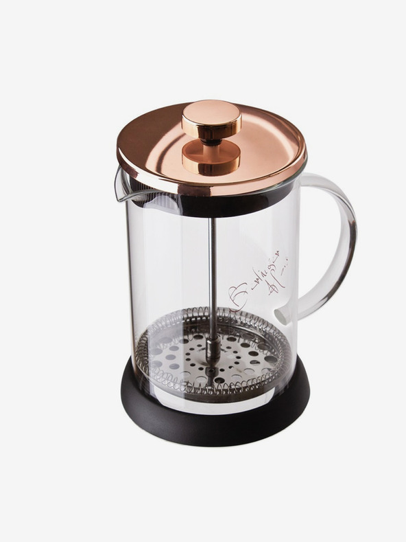 Berlingerhaus Kanvica na čaj a kávu French Press 600 ml Rosegold collection BERLINGERHAUS