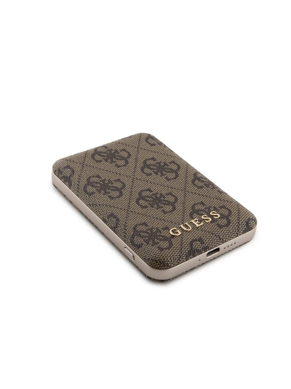 Guess Guess PU 4G MagSafe Powerbank 5000mAh hnedá