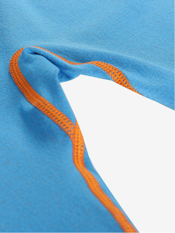 ALPINE PRO Modré chlapčenské funkčné prádlo - nohavice Alpine Pro Lesso