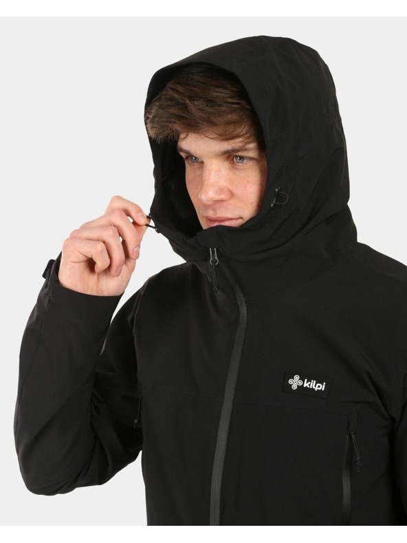 Kilpi Pánsky outdoorový kabát Kilpi AYRA Čierna