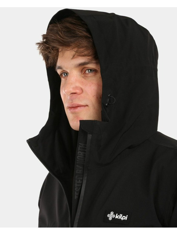 Kilpi Pánsky outdoorový kabát Kilpi AYRA Čierna