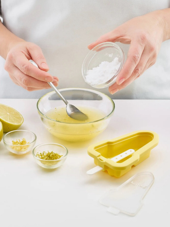 Lékué Žltá nádoba na zmrzlinu Lékué v tvare rakety