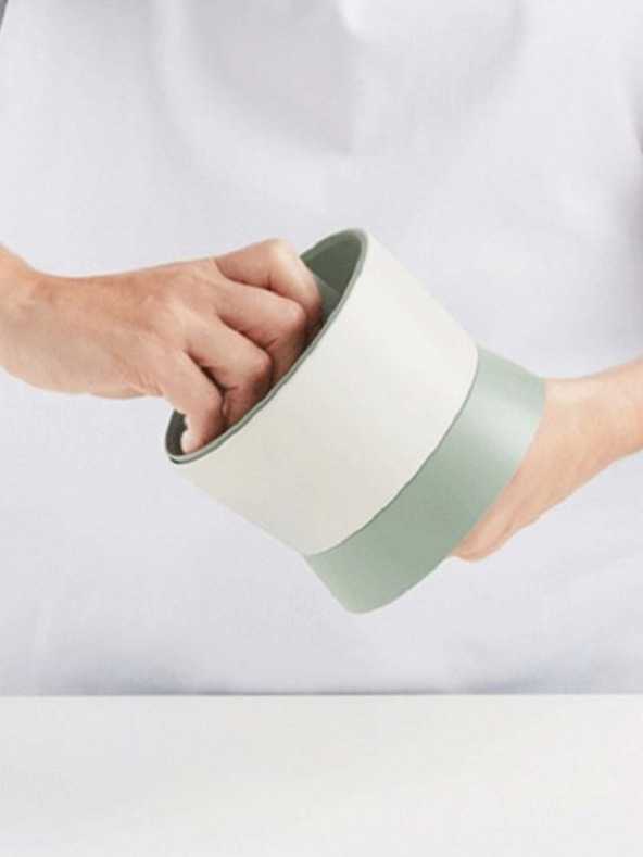 Lékué Lékué Krájač na brokolicu a karfiol bielej a zelenej farby