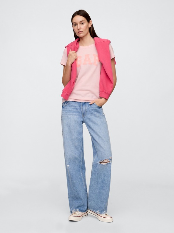 GAP Tričko GAP logo v-ss camo arch