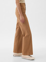 GAP Nohavice Khaki Wide GAP