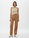 GAP Nohavice Khaki Wide GAP