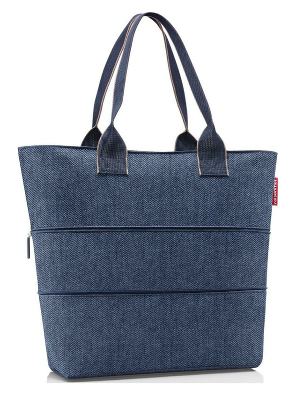 Reisenthel Reisenthel Shopper E1 Herringbone Dark Blue