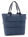 Reisenthel Reisenthel Shopper E1 Herringbone Dark Blue