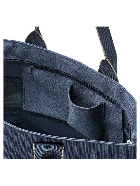 Reisenthel Reisenthel Shopper E1 Herringbone Dark Blue