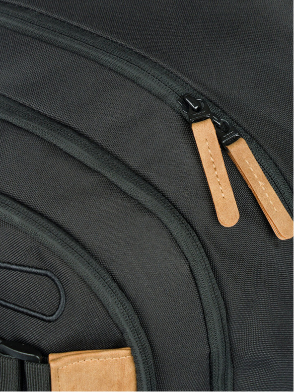 BAAGL  Sivý školský batoh Baagl Skate Darkness