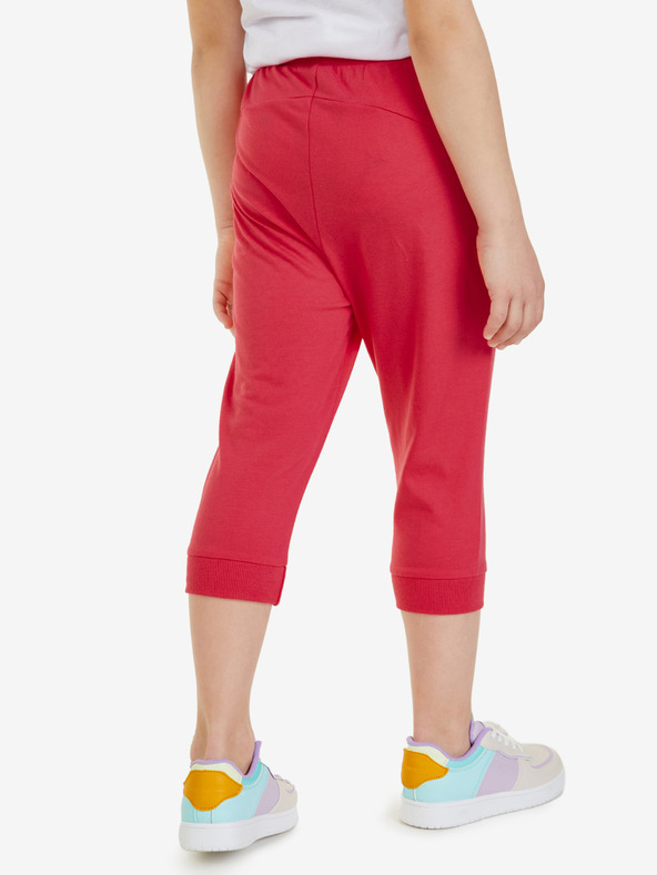 Sam 73 Tmavoružové dievčenské 3/4 tepláky SAM 73 Catherine