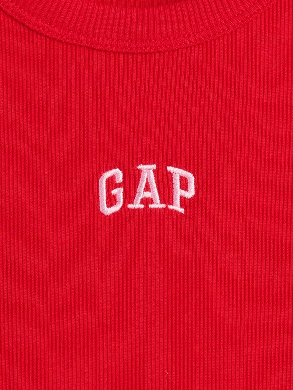 GAP Detské rebrované šaty GAP