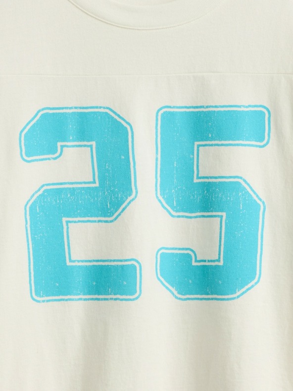 GAP Detské oversize tričko Varsity GAP