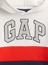 GAP Detská mikina s logom a fleece GAP