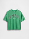 GAP Detské oversize tričko Gap Sport GAP