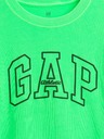 GAP Detské oversize tričko Heavyweight Athletic Logo GAP