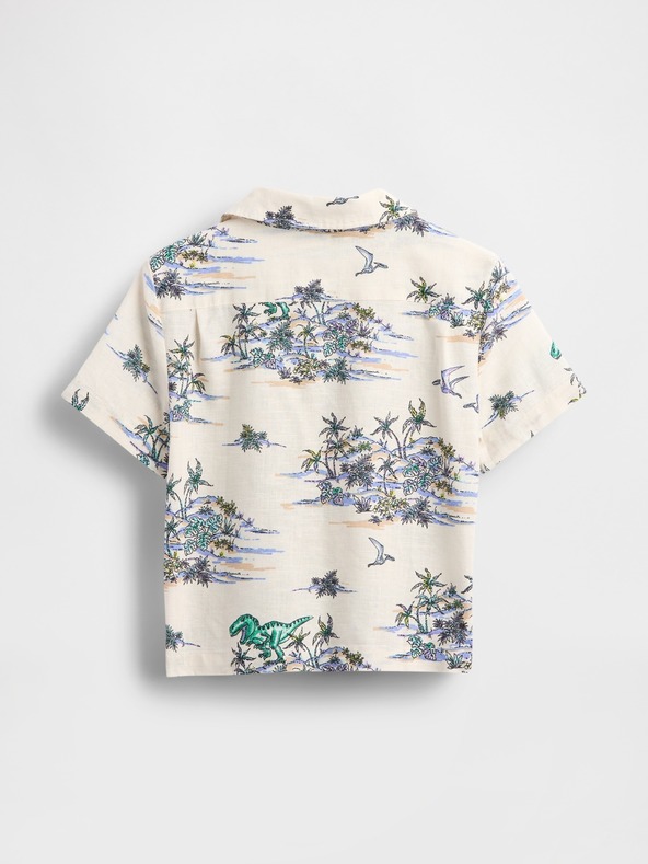 GAP Baby ľanová košeľa GAP