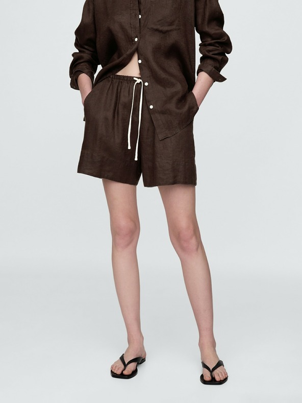 GAP Ľanové kraťasy GAP