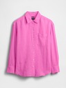 GAP Ľanová oversize košeľa Big Shirt GAP