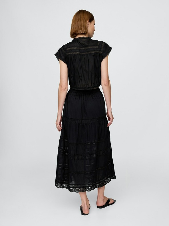 GAP Maxi sukňa s čipkou GAP