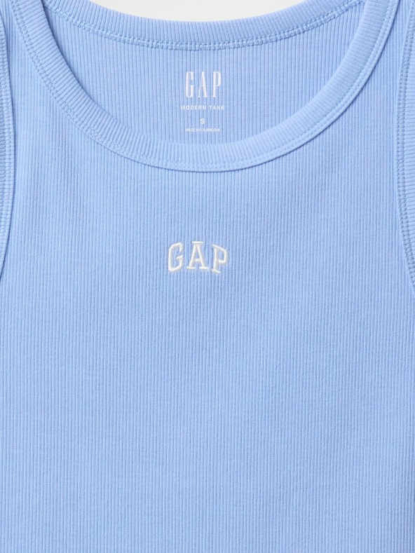 GAP Rebrovaný top s logom Americana GAP