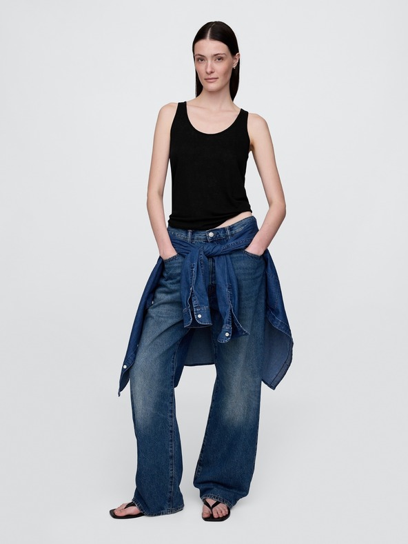 GAP Ľanový top GAP