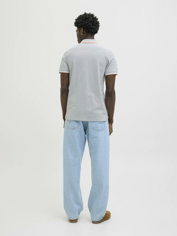 Jack & Jones Svetlo zelené pánske polo tričko Jack & Jones