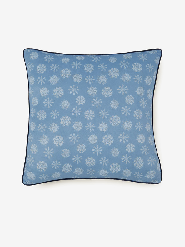 HIP 48 x 48 cm - Modrý obojstranný vankúš HIP Phalini