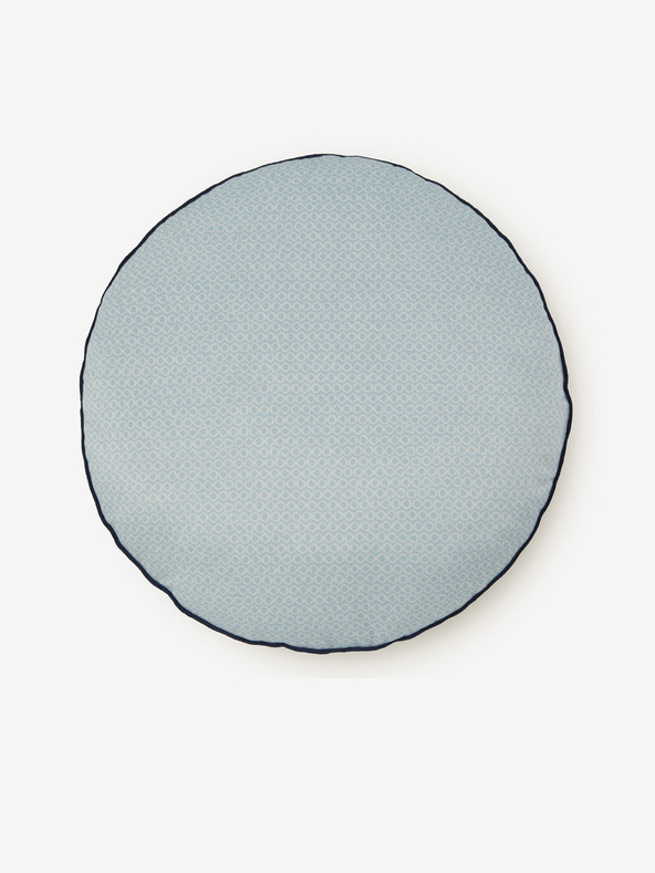 HIP Priemer 55 cm - svetlomodrý obojstranný vankúš HIP Rachna