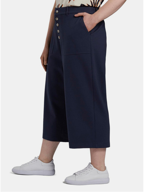 My True Me Tom Tailor Tmavo modré dámske culottes My True Me Tom Tailor