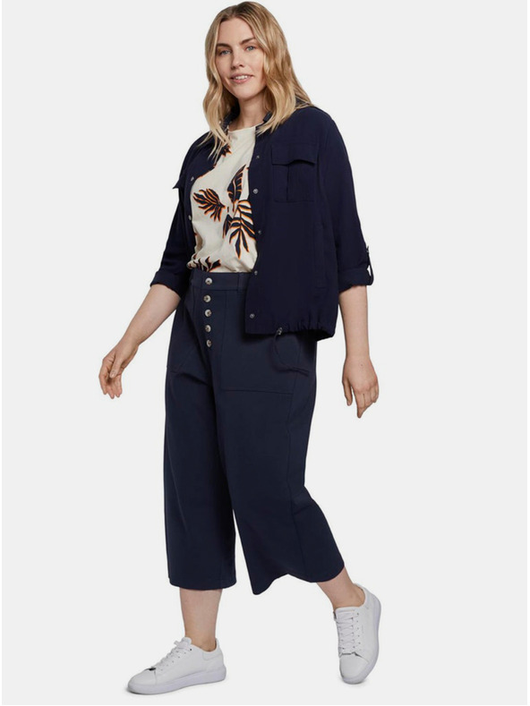 My True Me Tom Tailor Tmavo modré dámske culottes My True Me Tom Tailor