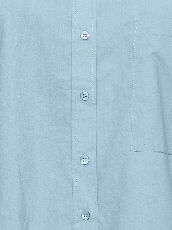 Fransa Light Blue Women's Shirt Fransa