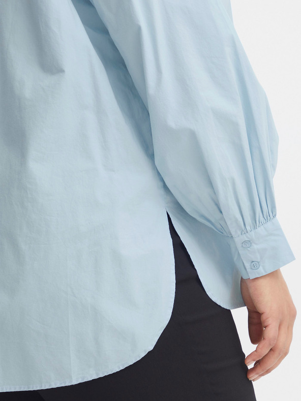 Fransa Light Blue Women's Shirt Fransa