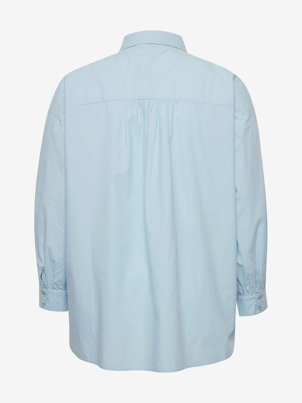 Fransa Light Blue Women's Shirt Fransa
