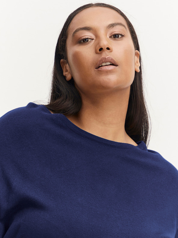 Fransa Tmavo modrý dámsky sveter Fransa