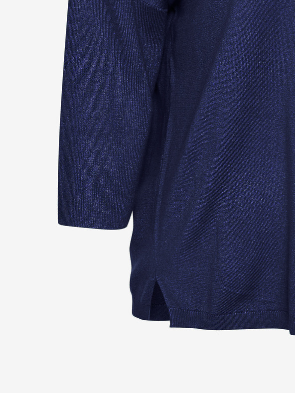 Fransa Tmavo modrý dámsky sveter Fransa