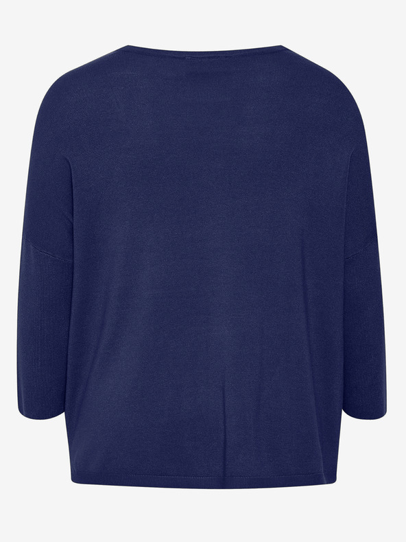 Fransa Tmavo modrý dámsky sveter Fransa